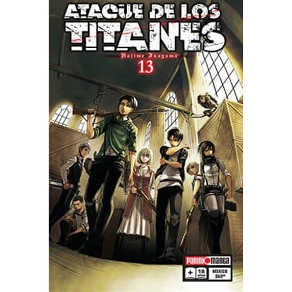 Ataque De Los Titanes 13 (Panini)