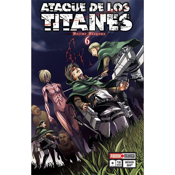 Ataque De Los Titanes 6 (panini)
