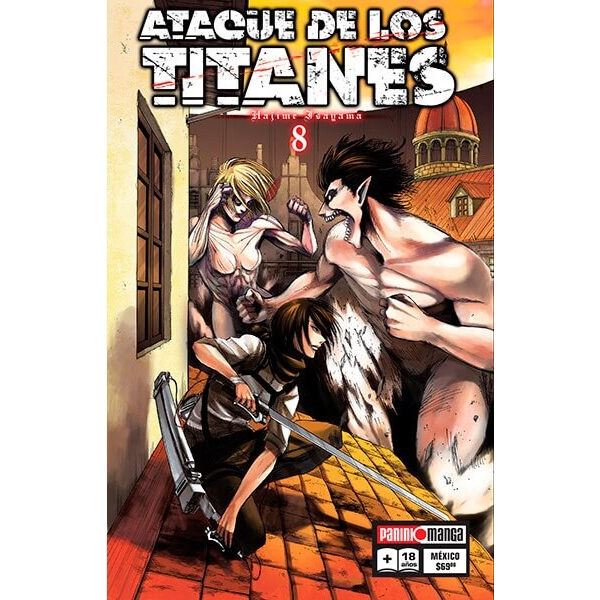 Ataque De Los Titanes 8 (panini)