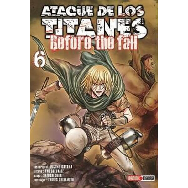Ataque De Los Titanes Before The Fall 6 (Panini)