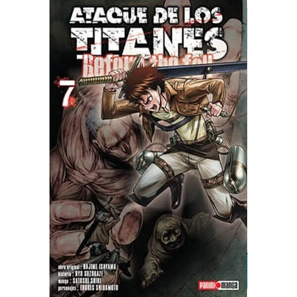 Ataque De Los Titanes Before The Fall 7 (Panini)