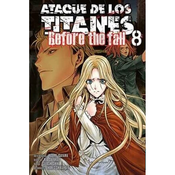 Ataque De Los Titanes Before The Fall 8 (Panini)