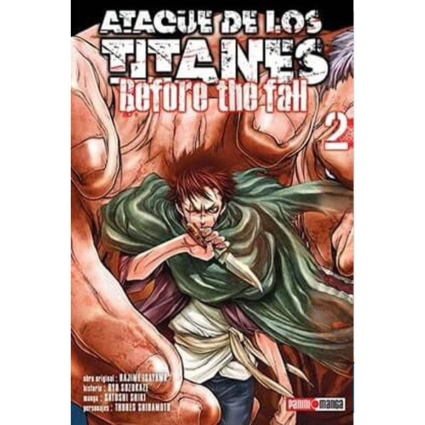 Ataque De Los Titanes Before The Fall 2 (Panini)