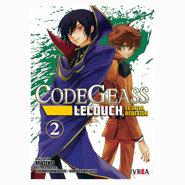 CODE GEASS: LELOUCH, EL DE LA REBELIÓN 2 (Ivrea A)