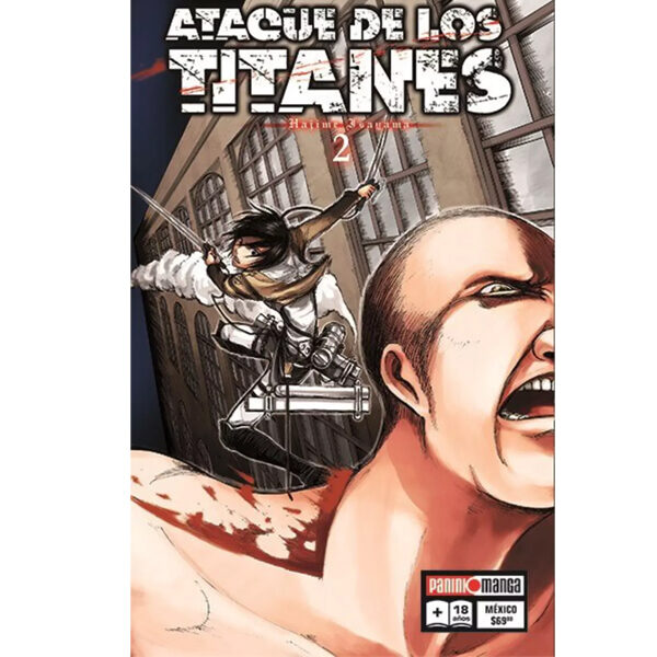 ATAQUE DE LOS TITANES NO. 2 (panini)