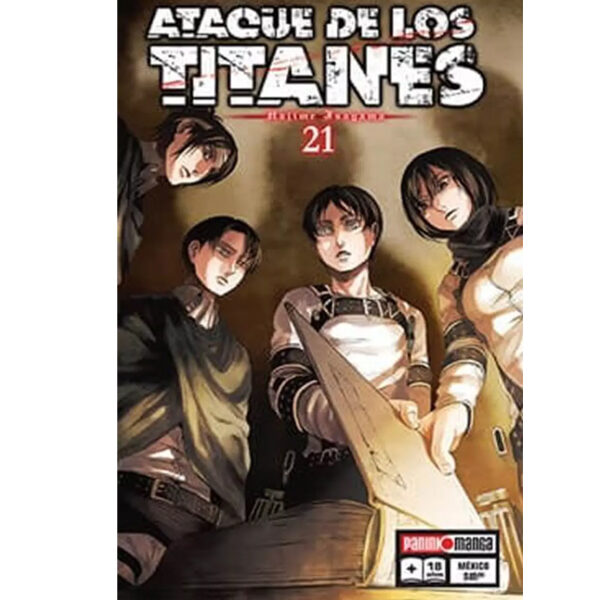 ATAQUE DE LOS TITANES NO. 21 (panini)