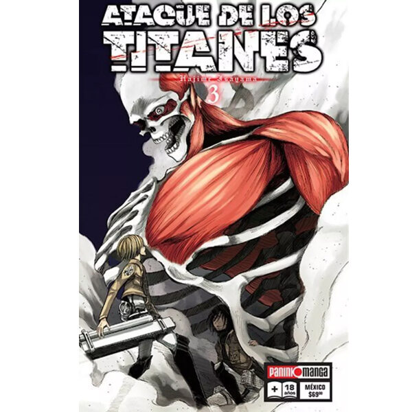 ATAQUE DE LOS TITANES NO. 3 (panini)