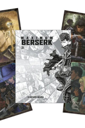 Berserk Maximum 21 (sob. alt. + 4 postales)